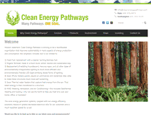 Tablet Screenshot of cleanenergypathways.com